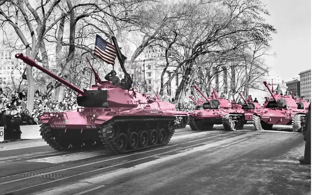 THE TANKS OF THE ROSES